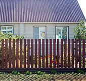 Фото 2 забора из штакетника, Кыргызстан, Орто-Сай