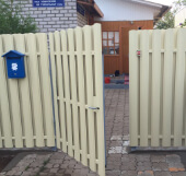 Фото 1 забора из штакетника, Кыргызстан, Кызыл-Аскер